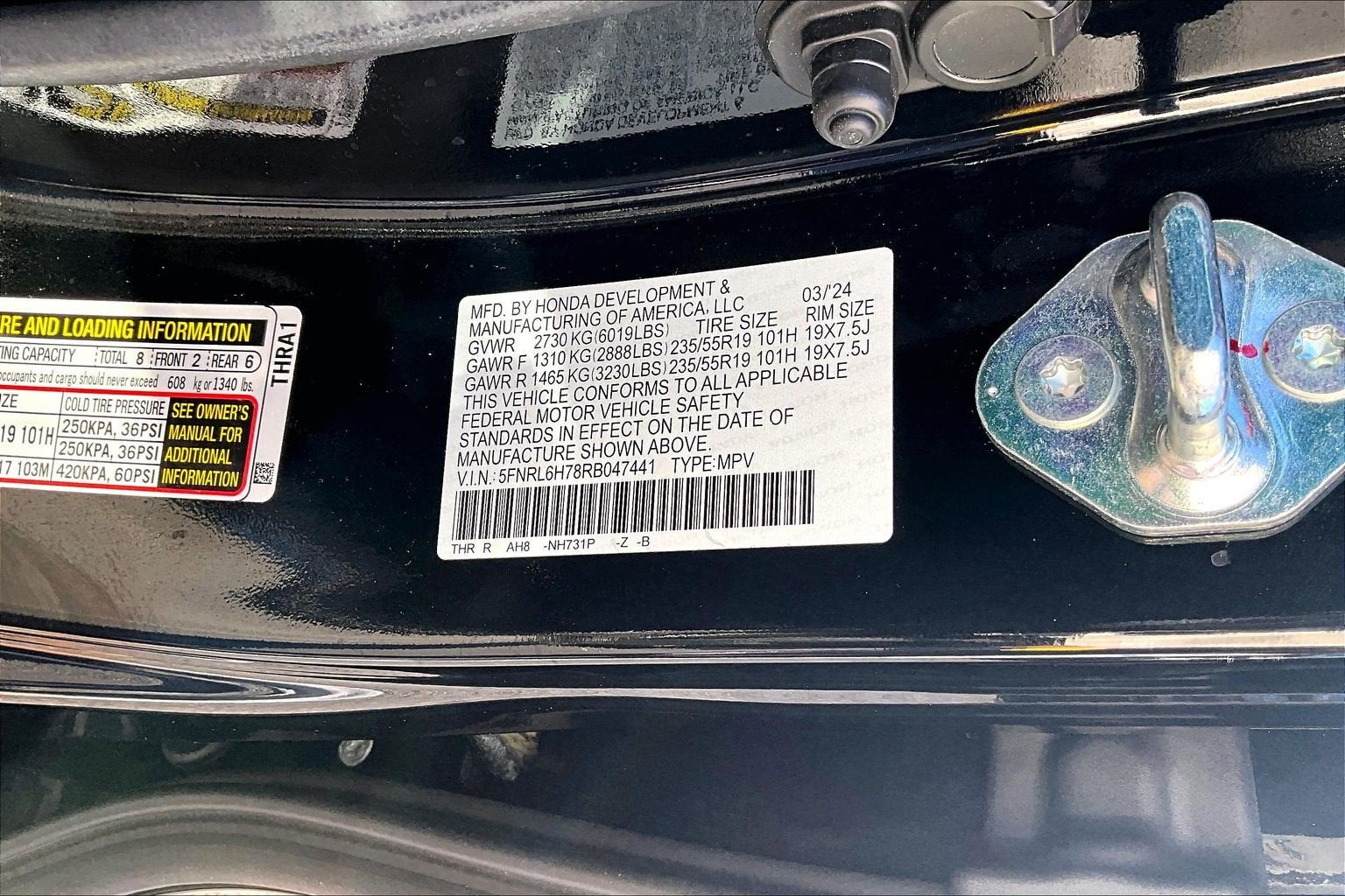 2024 Honda Odyssey Sport