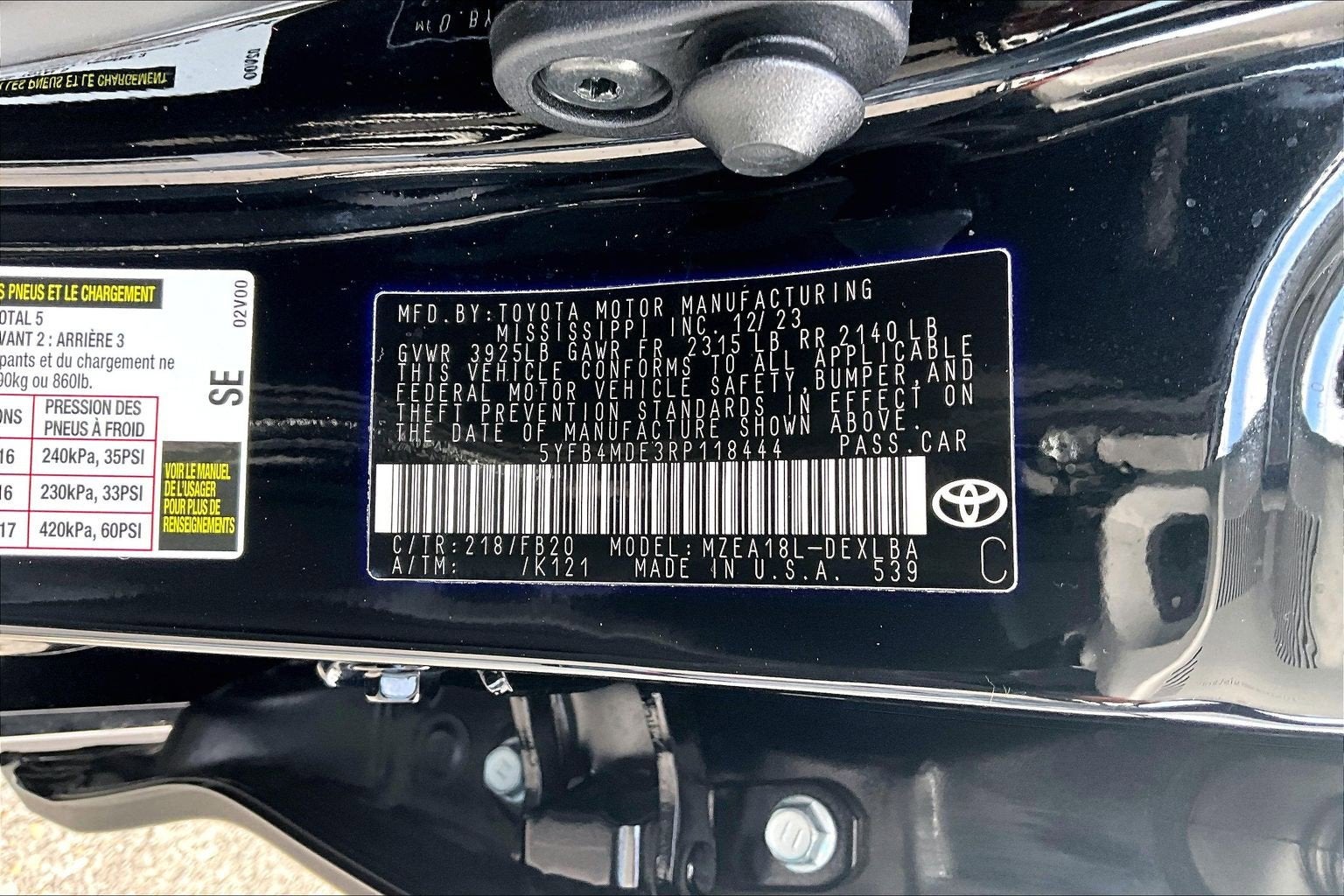 2024 Toyota Corolla LE