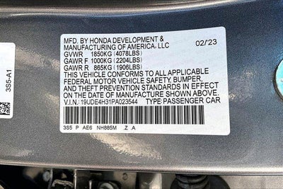 2023 Acura Integra w/A-Spec Package