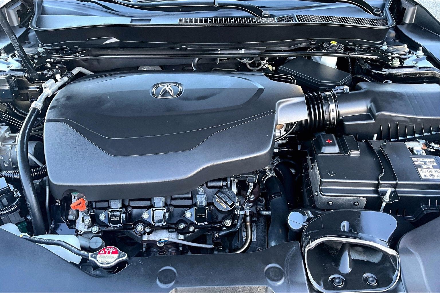 2019 Acura TLX w/A-Spec Pkg Red Leather