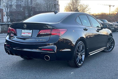 2019 Acura TLX w/A-Spec Pkg Red Leather