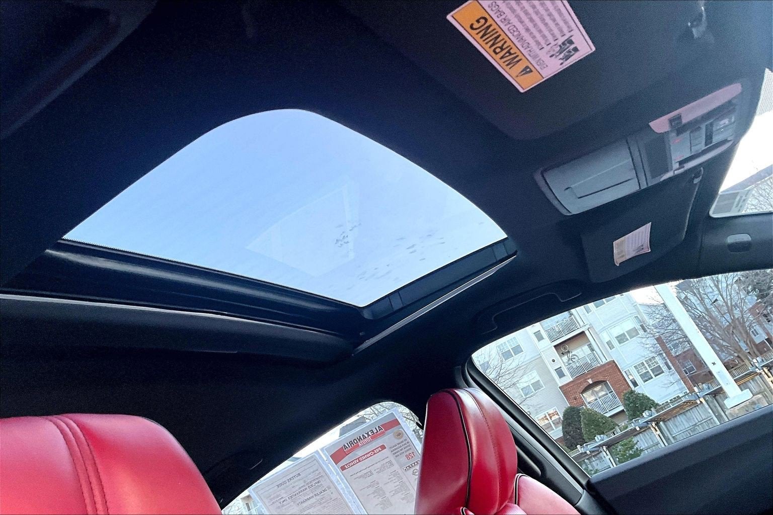 2019 Acura TLX w/A-Spec Pkg Red Leather