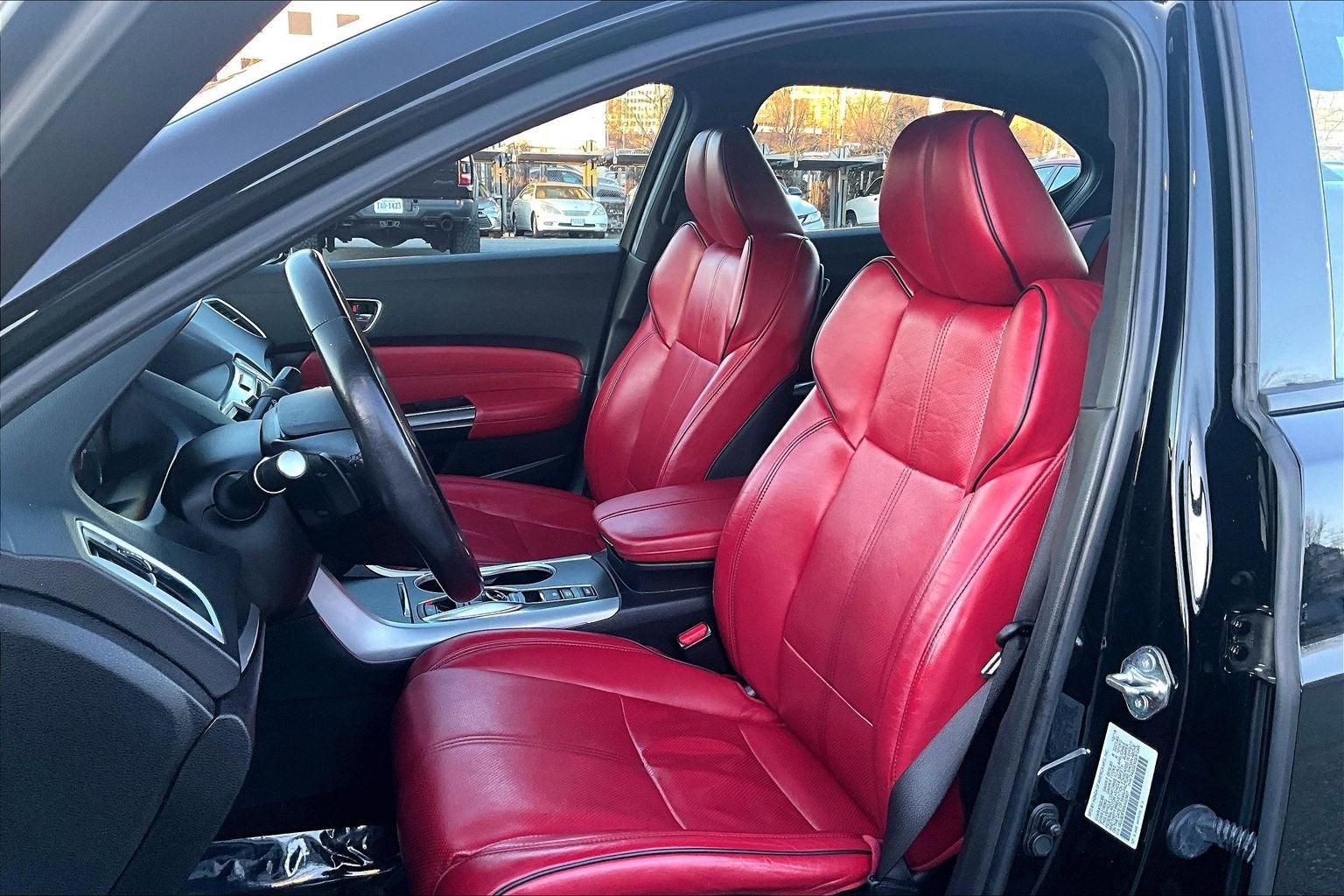 2019 Acura TLX w/A-Spec Pkg Red Leather
