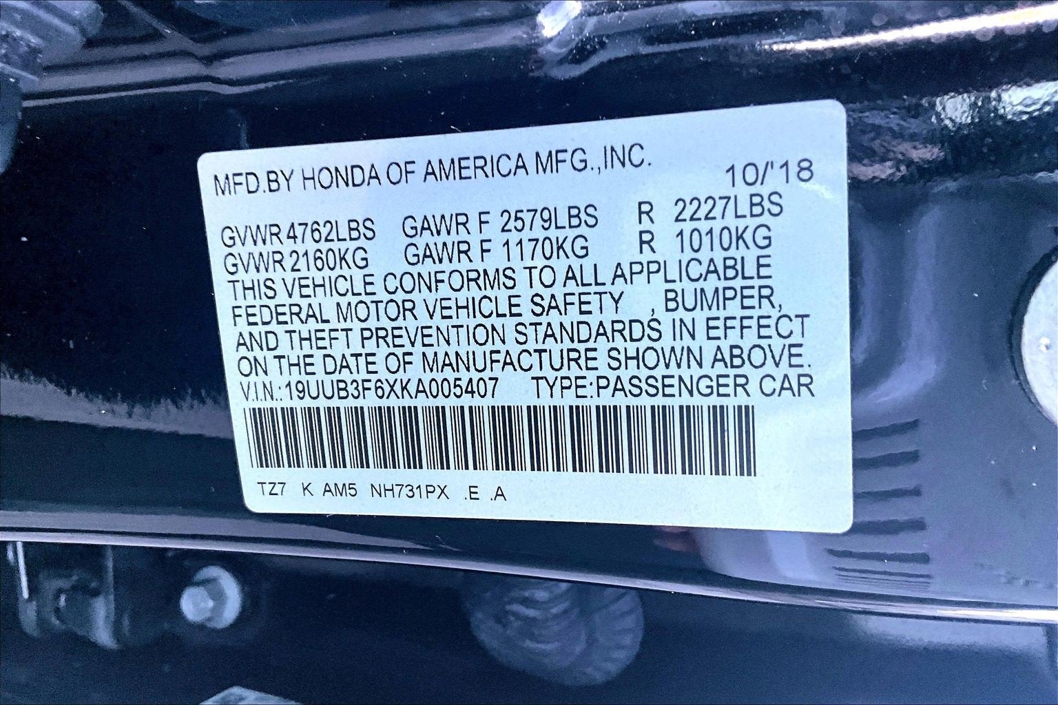 2019 Acura TLX w/A-Spec Pkg Red Leather