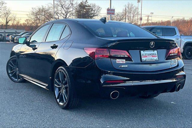 2019 Acura TLX w/A-Spec Pkg Red Leather