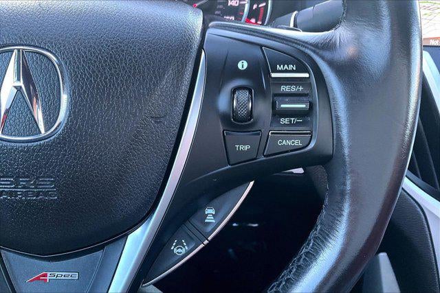 2019 Acura TLX w/A-Spec Pkg Red Leather