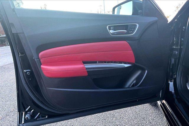 2019 Acura TLX w/A-Spec Pkg Red Leather