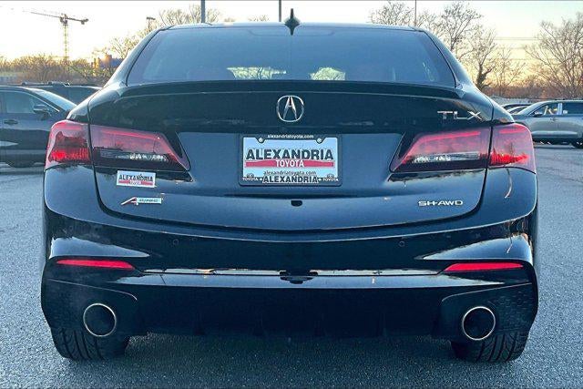 2019 Acura TLX w/A-Spec Pkg Red Leather