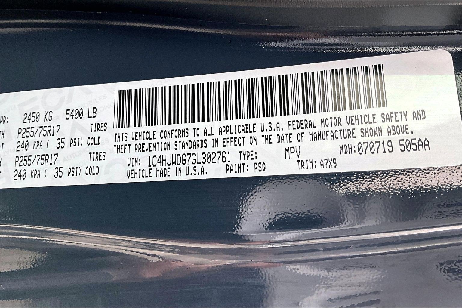 2016 Jeep Wrangler Unlimited Sport