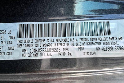 2018 Jeep Wrangler Unlimited Sahara