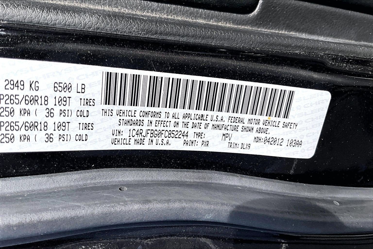 2015 Jeep Grand Cherokee Limited