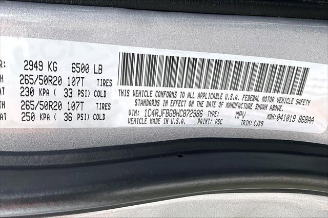 2017 Jeep Grand Cherokee Limited