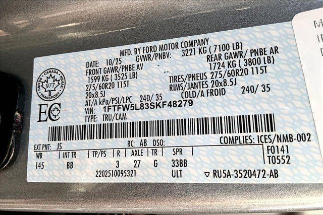 2025 Ford F-150 LARIAT
