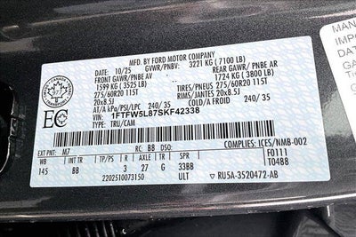 2025 Ford F-150 LARIAT