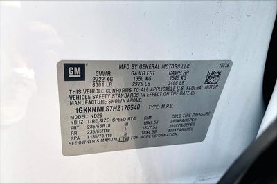 2017 GMC Acadia SLT