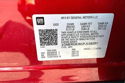 2023 Chevrolet Traverse LT Cloth