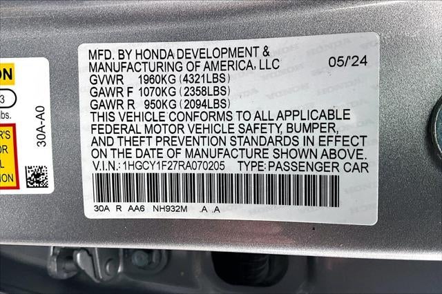 2024 Honda Accord Sedan LX