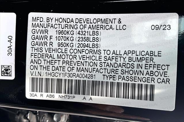 2024 Honda Accord Sedan EX