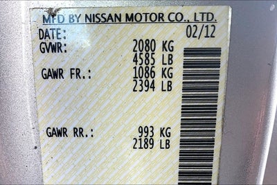 2012 Nissan Altima 3.5 SR