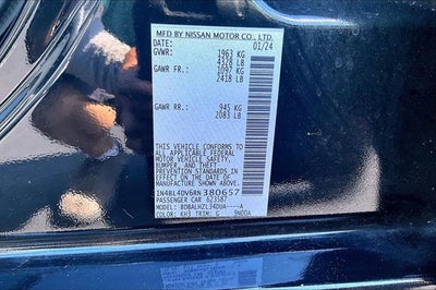 2024 Nissan Altima 2.5 SV
