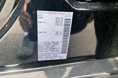 2023 Nissan Altima 2.5 SV