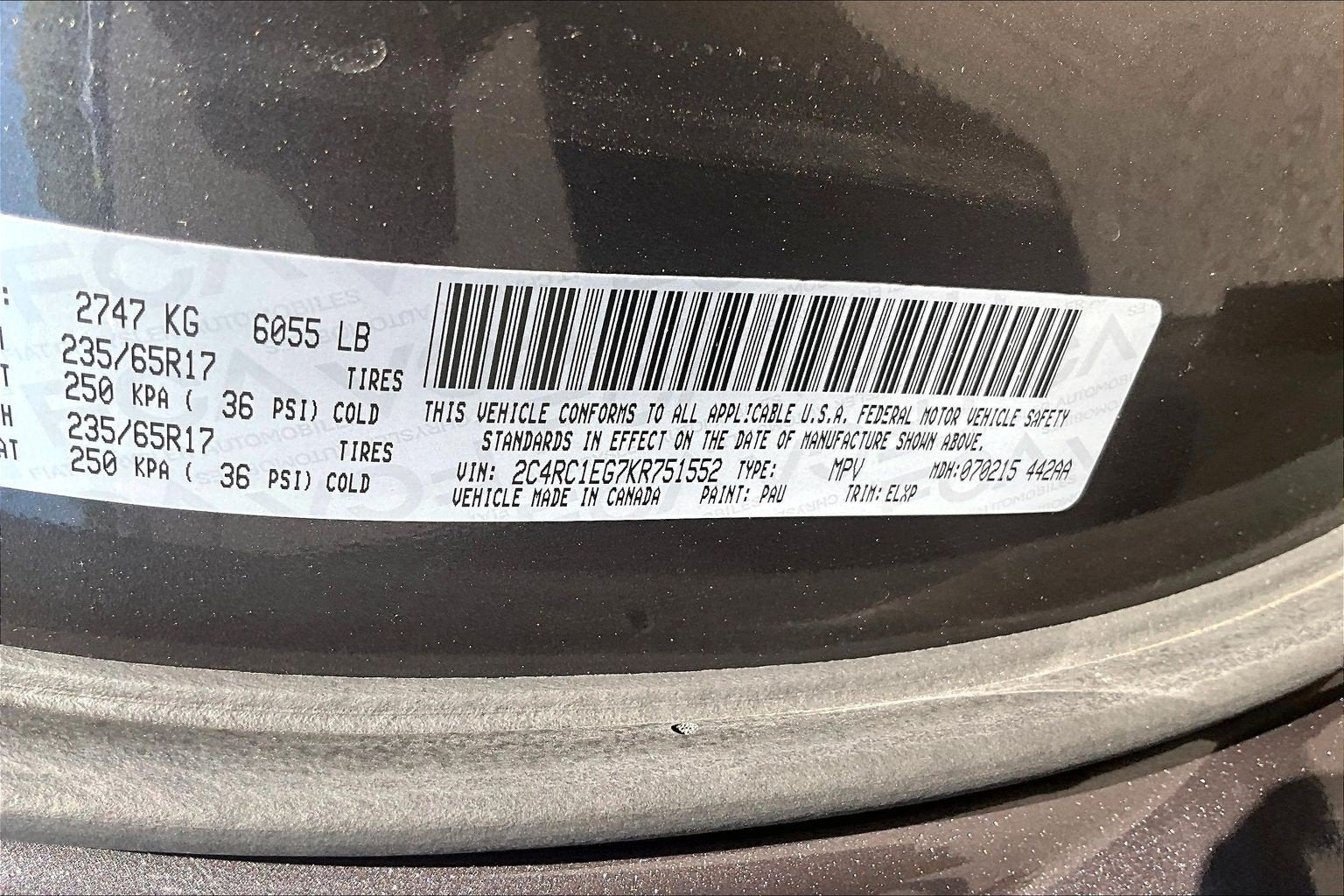 2019 Chrysler Pacifica Touring L Plus