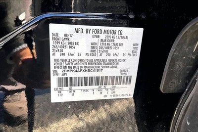 2017 Ford Edge Sport