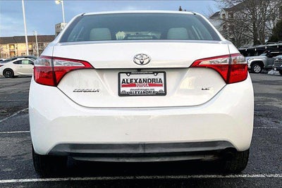 2016 Toyota Corolla LE