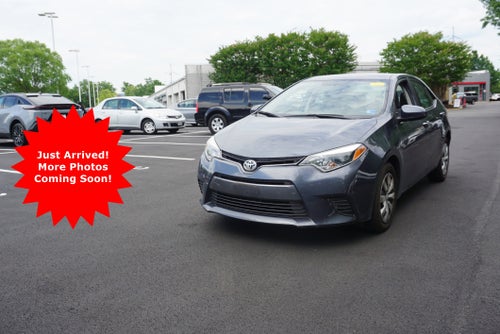 2015 Toyota Corolla LE