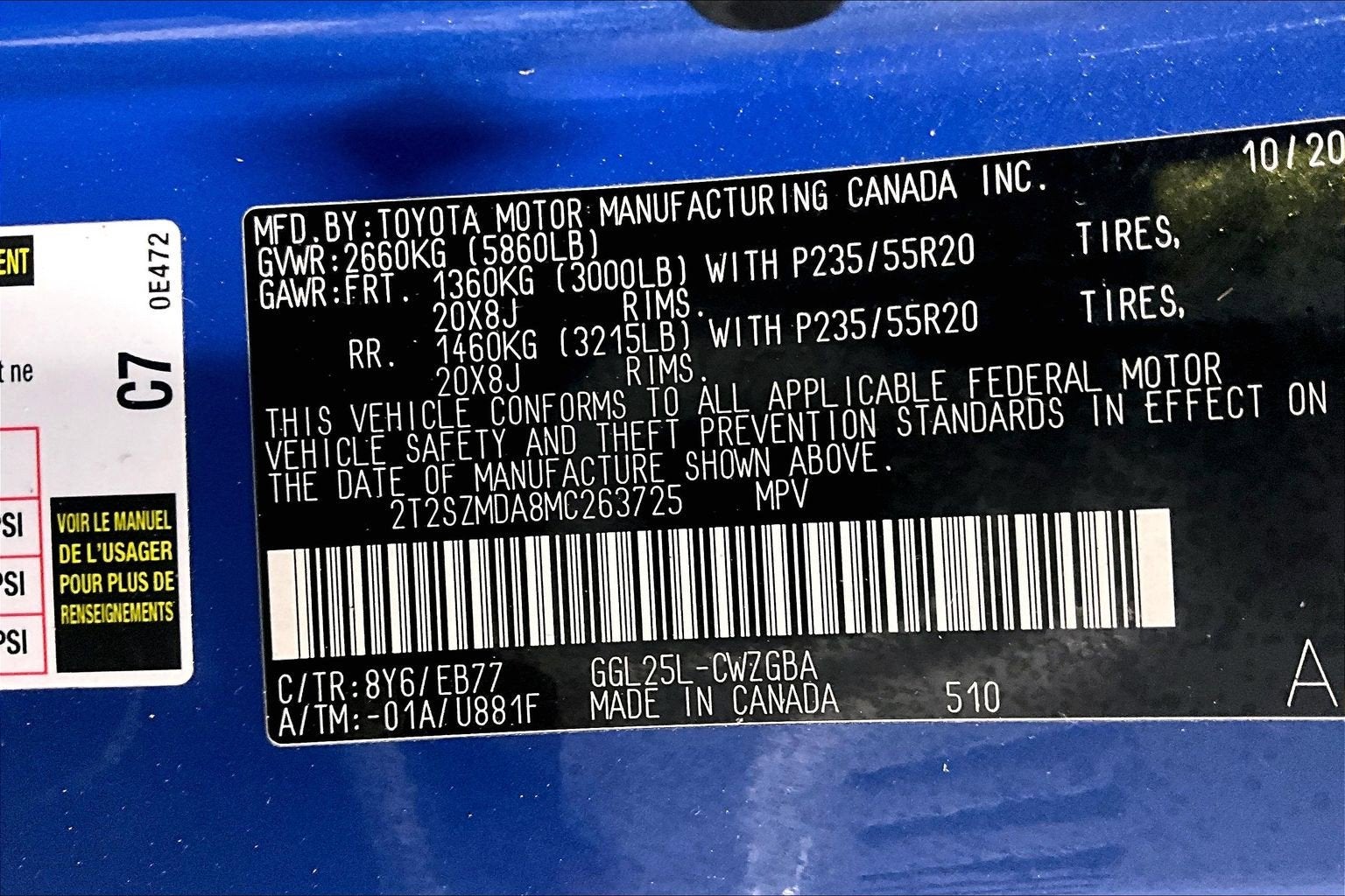 2021 Lexus RX RX 350 F SPORT Appearance