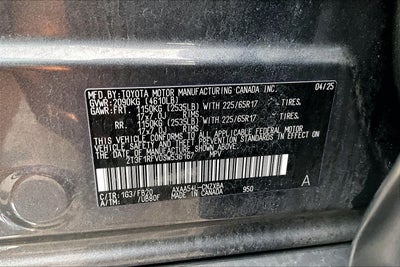 2025 Toyota RAV4 LE