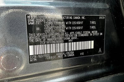 2021 Toyota RAV4 LE