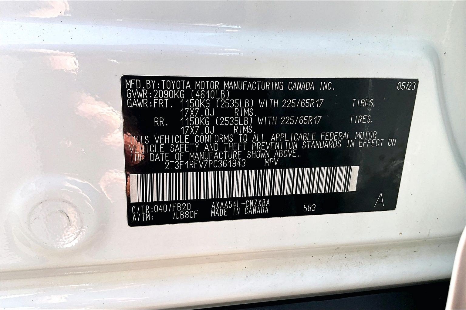2023 Toyota RAV4 LE