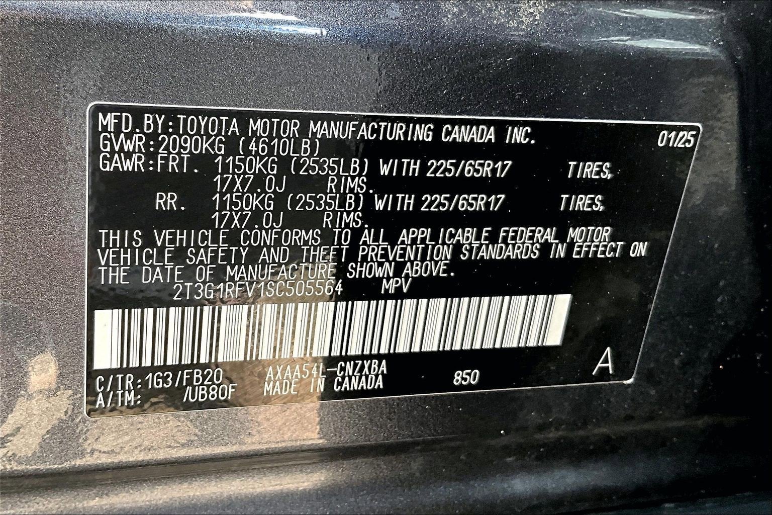 2025 Toyota RAV4 LE
