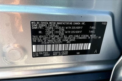 2022 Toyota RAV4 LE