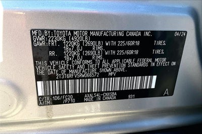 2024 Toyota RAV4 Hybrid SE