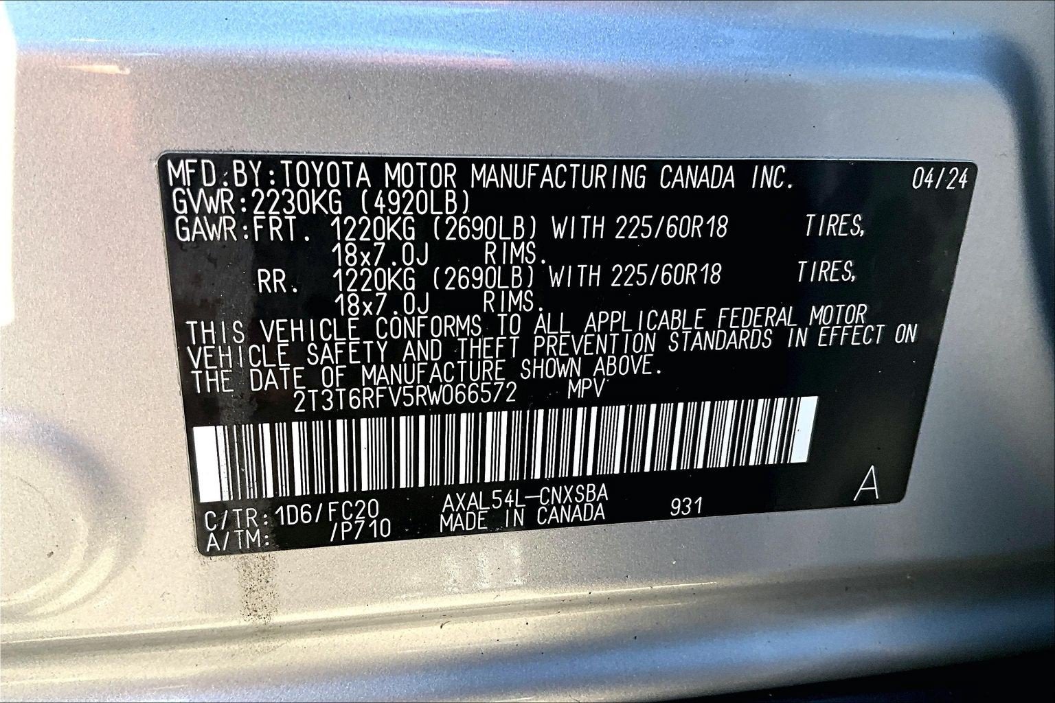 2024 Toyota RAV4 Hybrid SE