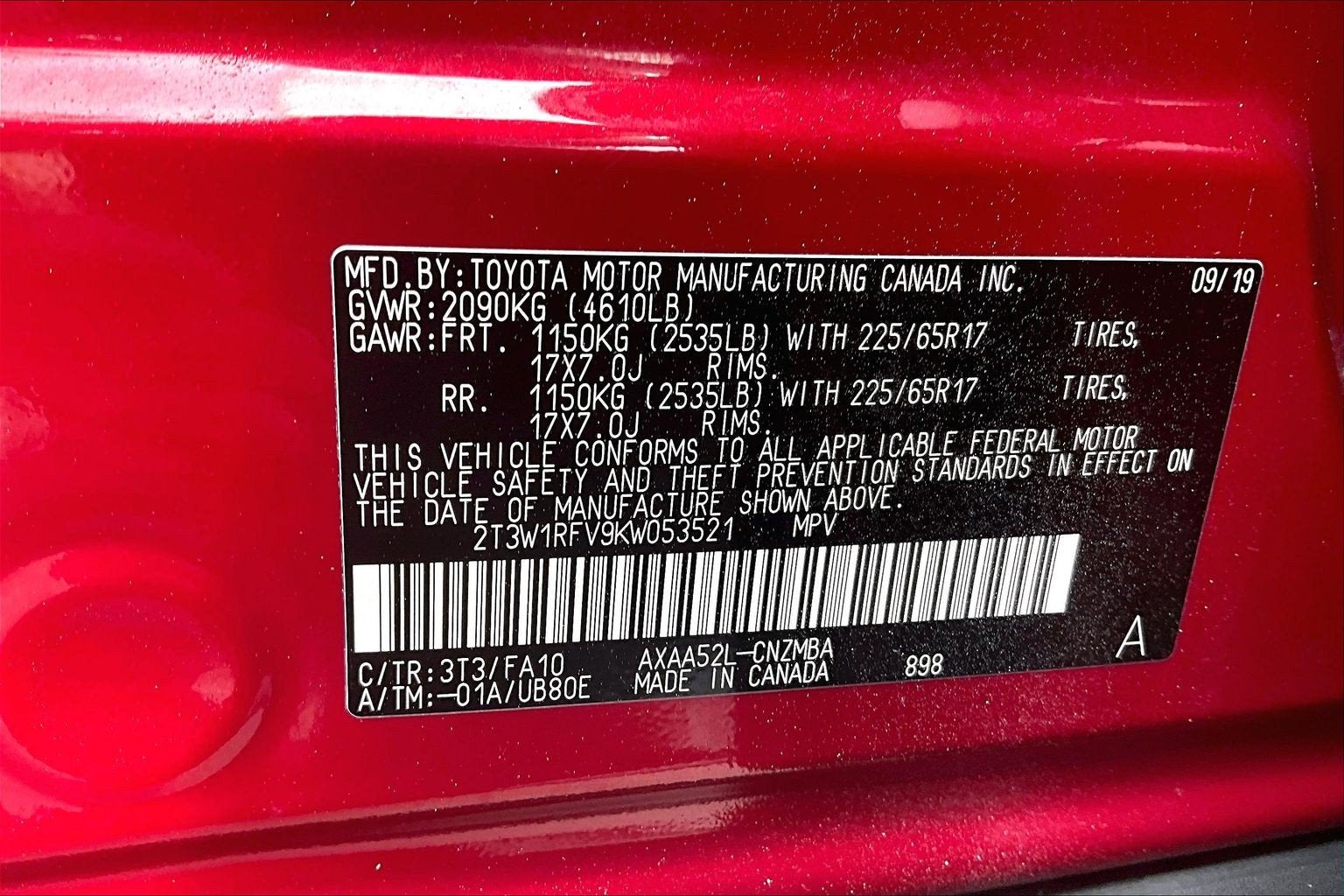 2019 Toyota RAV4 XLE