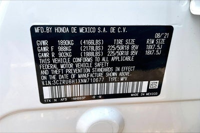 2022 Honda HR-V Sport