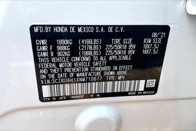 2022 Honda HR-V Sport