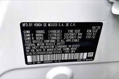 2021 Honda HR-V EX