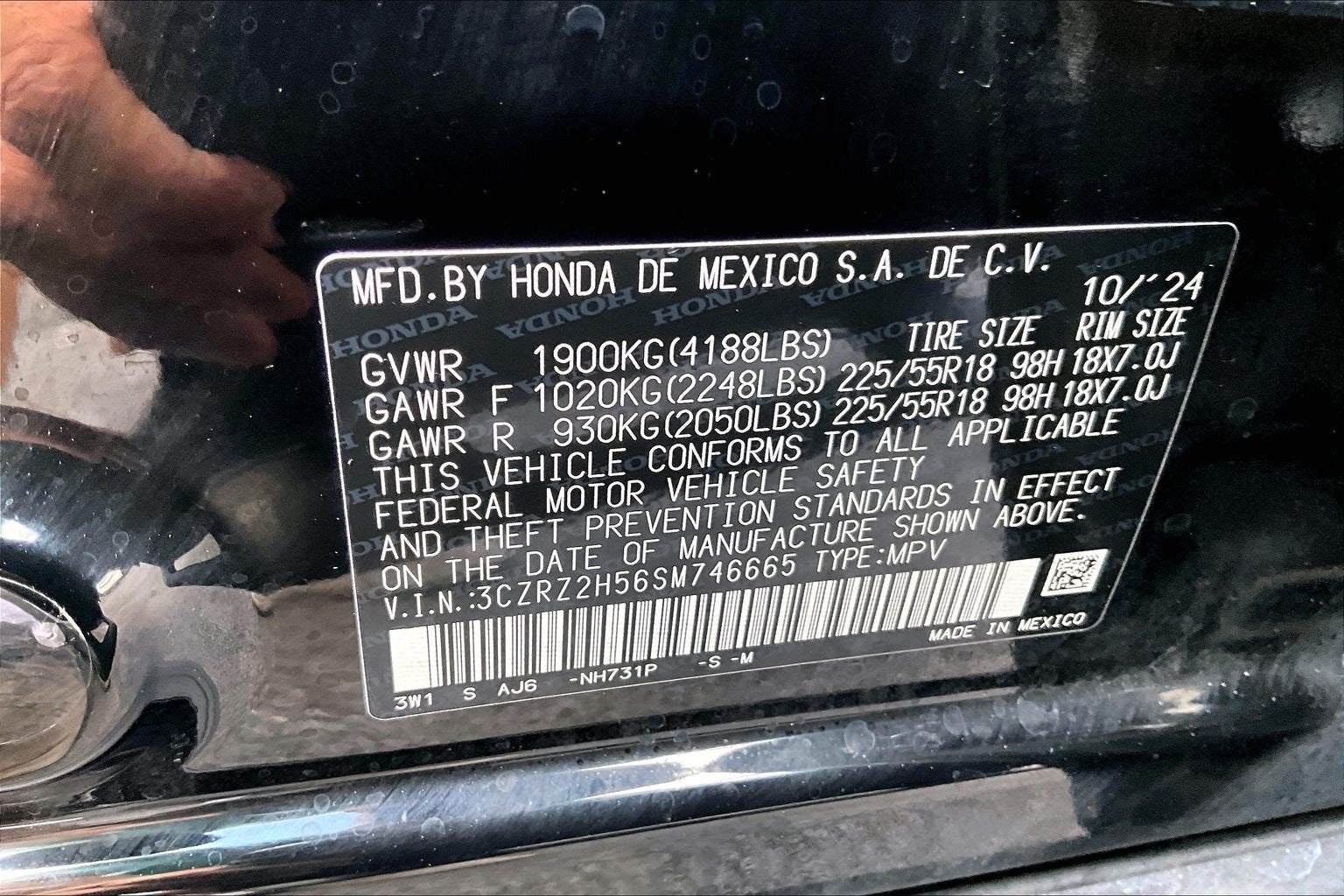 2025 Honda HR-V Sport