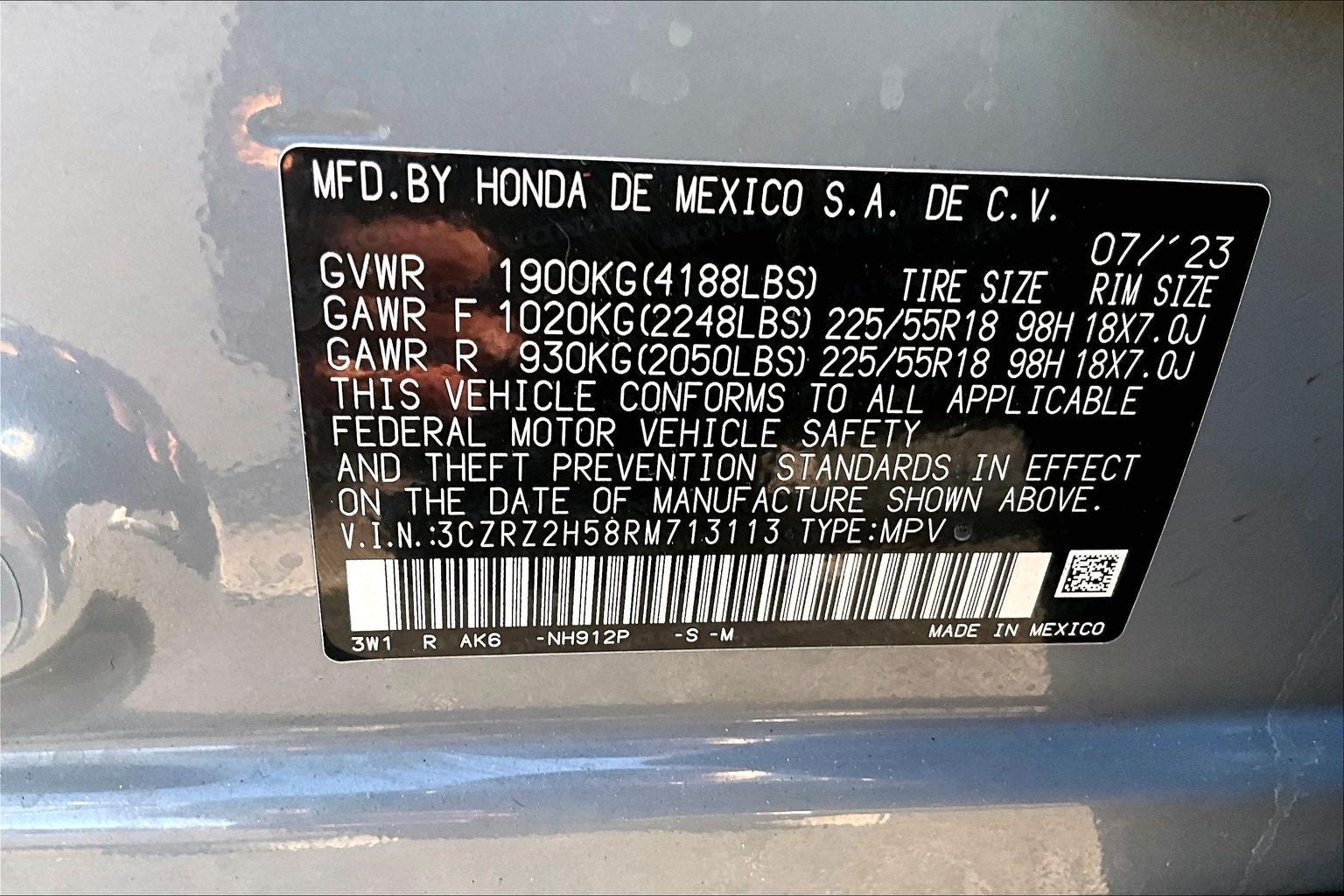 2024 Honda HR-V Sport