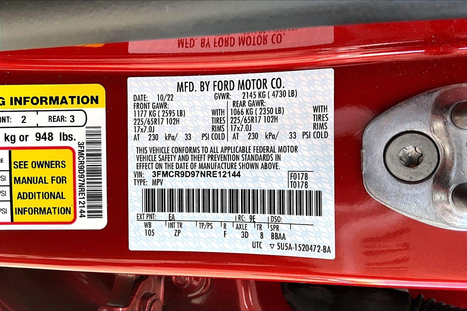 2022 Ford Bronco Sport Badlands