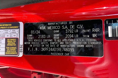 2024 Kia Forte LXS