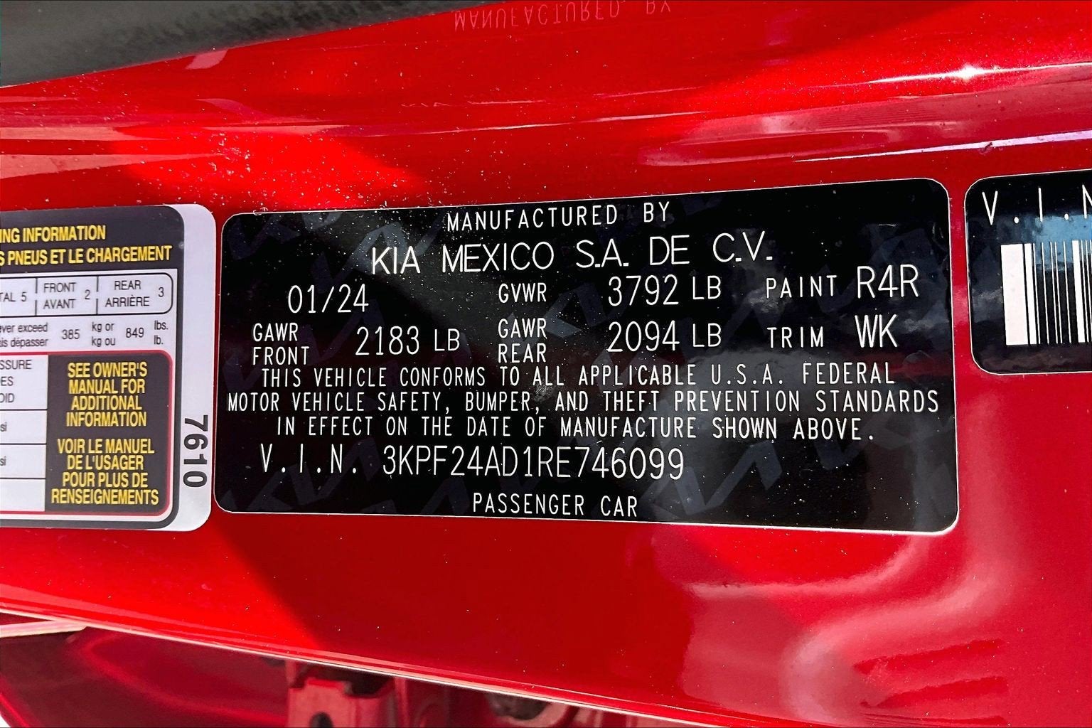 2024 Kia Forte LXS