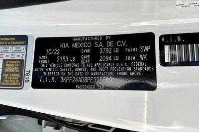 2023 Kia Forte LXS