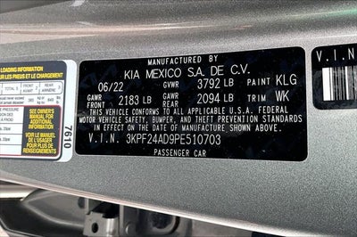 2023 Kia Forte LXS