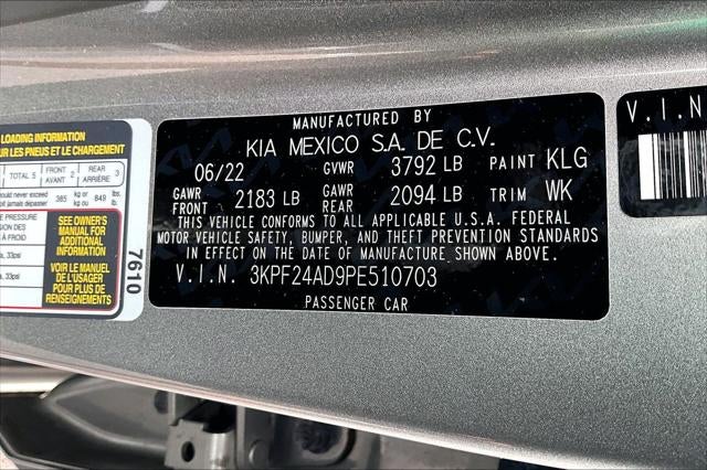 2023 Kia Forte LXS