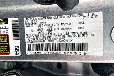 2023 Toyota Tacoma 4WD TRD Off Road